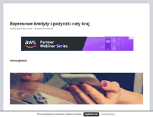 Tablet Screenshot of kredytexpert24.pl